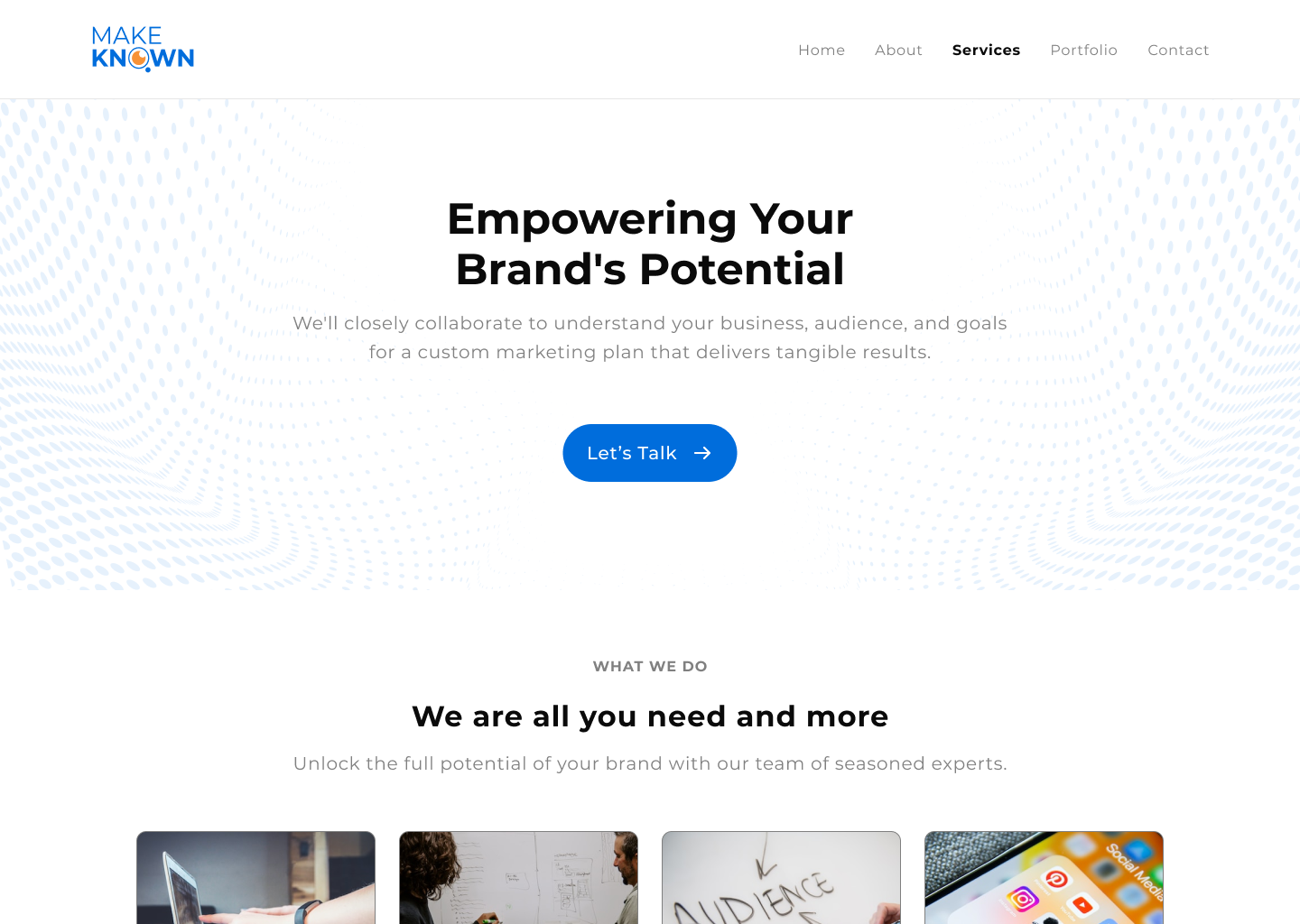 Landing Page